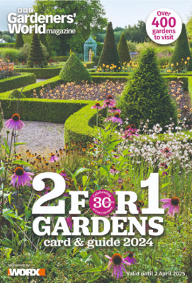 2-for-1 Gardens card & guide